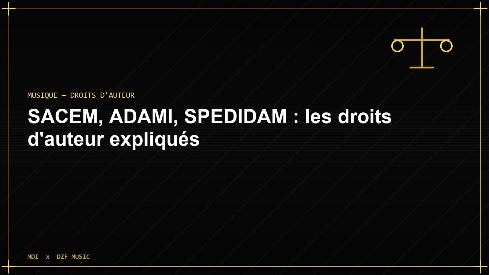SACEM, ADAMI, SPEDIDAM : à quoi servent réellement les droits d'auteur d'un artiste