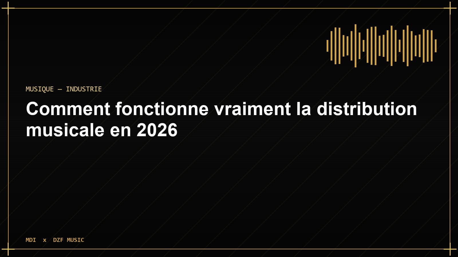 Comment fonctionne vraiment la distribution musicale en 2026