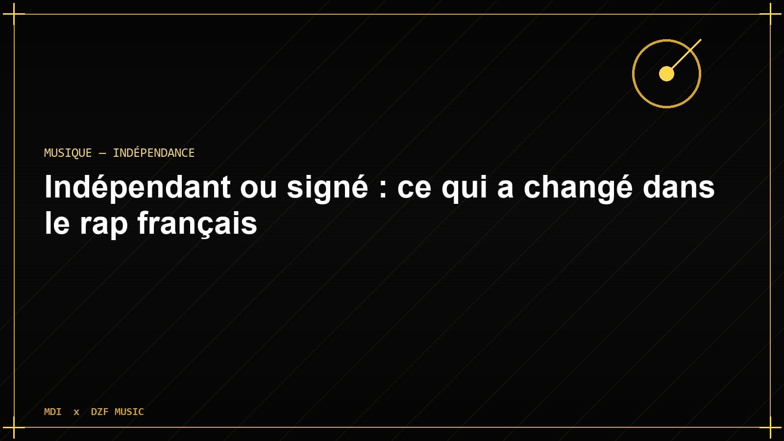Indépendant ou signé : ce qui a vraiment changé dans le rap français